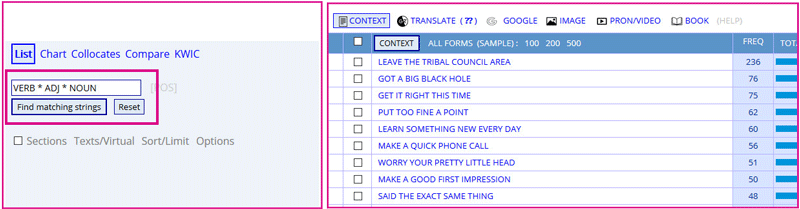 کالوکیشن های پرکاربرد