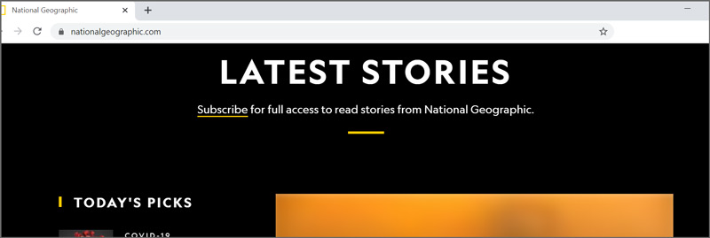 مجله-نشنال-ژئوگرافیک-منابع ریدینگ آیلتس