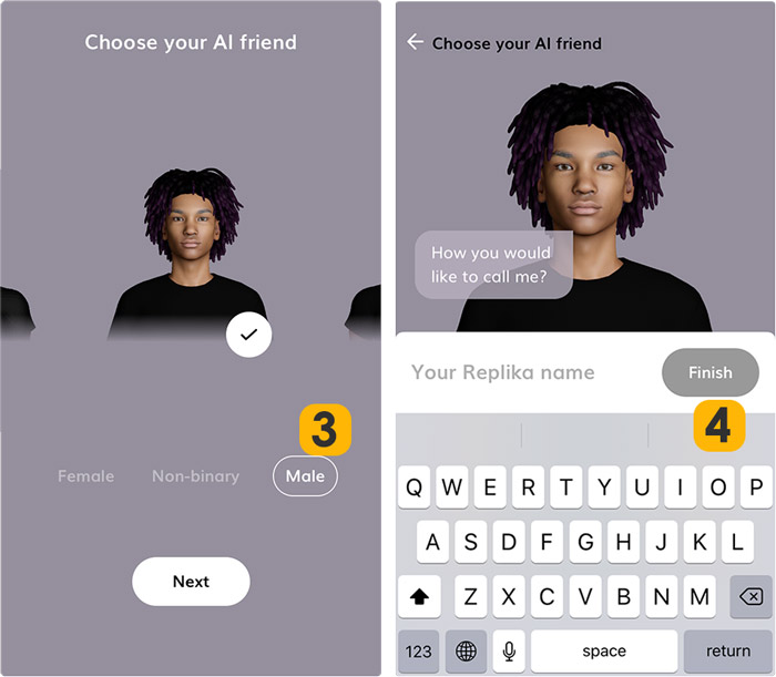 اپلیکیشن replika