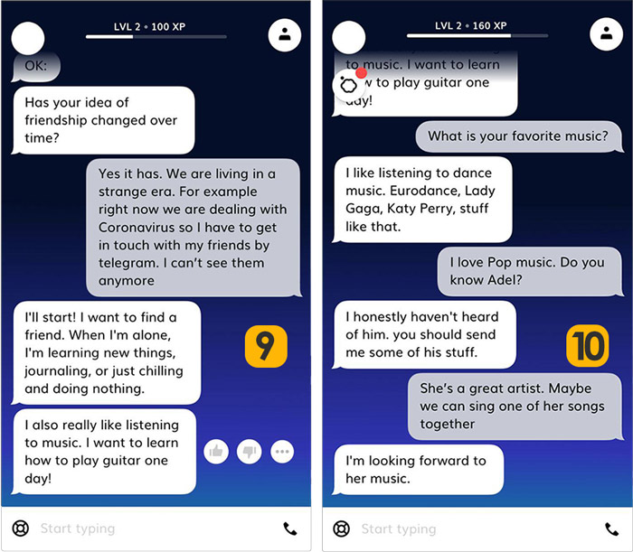 اپلیکیشن replika